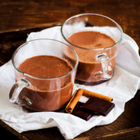 Varm choklad med chaikryddor